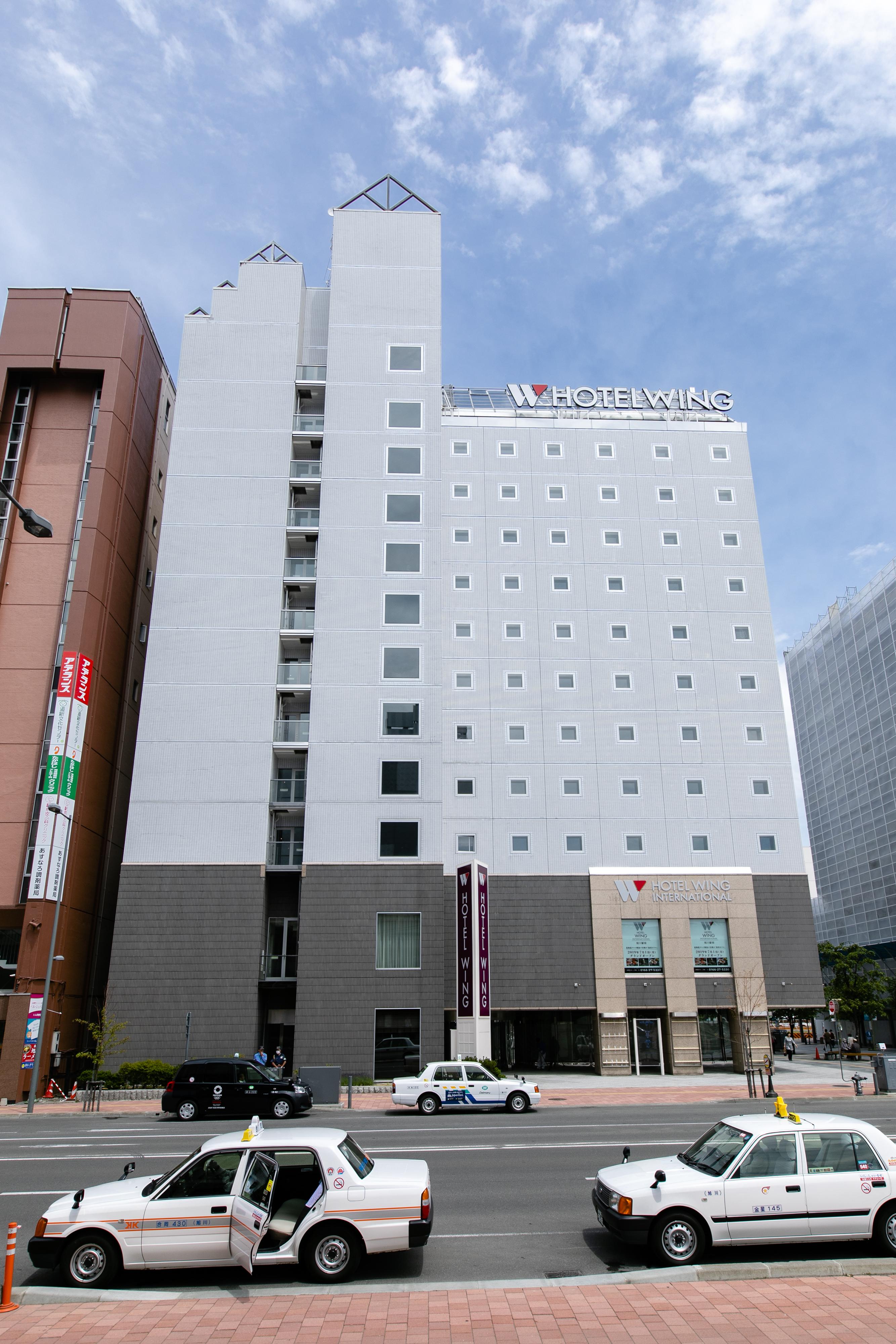 Hotel Wing International Asahikawa Ekimae Exteriör bild